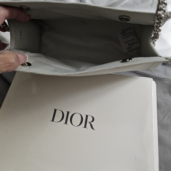 NIB Christian Dior "CD" Pouch with Double Snap Closure - Picture 9 of 14